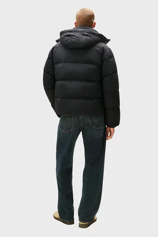Пуховик чоловічий Tommy Jeans Hooded Down Black DM0DM22255-BDS
