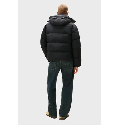 Пуховик чоловічий Tommy Jeans Hooded Down Black DM0DM22255-BDS