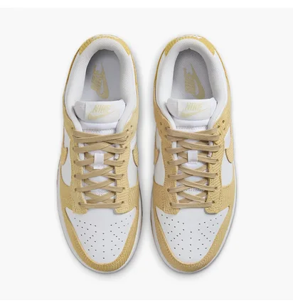Кроссовки женские Nike Dunk Low Yellow/White FN7167-700
