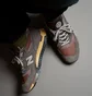 Кроссовки мужские New Balance 998 Miusa Stone Island Raso Gommato Brown U998PR