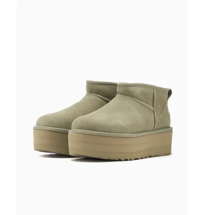 Уггі жіночі UGG Ultra Mini Platform Boot Shaded Olive 1135092-SDC