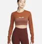 Топ женский Nike Yoga Luxe WomenS Shrug Orange DV9197-246