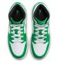 Кроссовки детские Air Jordan 1 Low Lucky Green/White DQ8423-301
