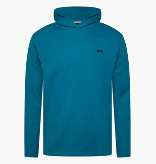 Худи мужское Boss Waffle Turquoise 50535885-470