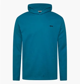 Худи мужское Boss Waffle Turquoise 50535885-470