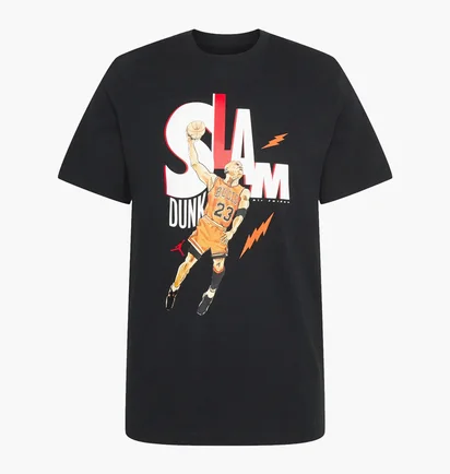 Футболка чоловіча Air Jordan Game 5 Black DH8948-010