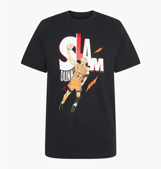 Футболка чоловіча Air Jordan Game 5 Black DH8948-010