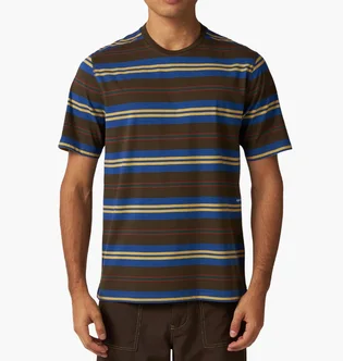 Футболка мужская Pop Trading Company Striped Logo Multi POPAW23_02-004