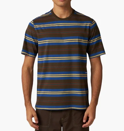 Футболка мужская Pop Trading Company Striped Logo Multi POPAW23_02-004