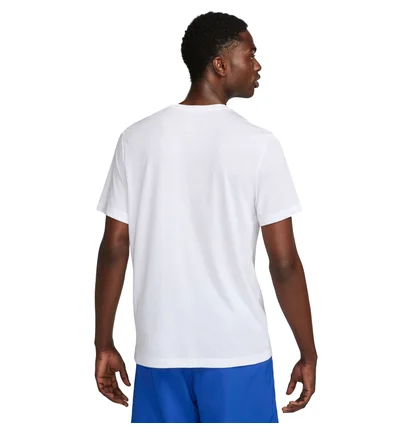 Футболка мужская Nike Dri-Fit Fitness T-Shirt White FJ2393-100
