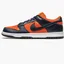 Кроссовки мужские Nike Dunk Low Retro Orange/Black CU1727-800