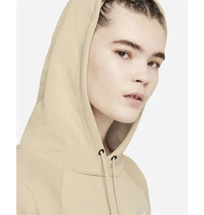 Худи женское Nike W NSW ESSNTL FLC PO HOODIE Beige BV4124-206