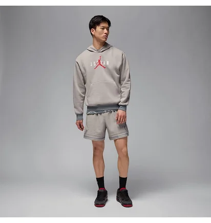 Худі чоловіче Air Jordan Brooklyn Fleece Jumpman Pullover Hoodie Grey HV5096-062