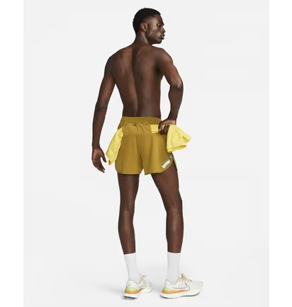 Шорты мужские Nike Dri-Fit Stride Running Division 4 Brief-Lined Running Shorts Yellow FB6870-716