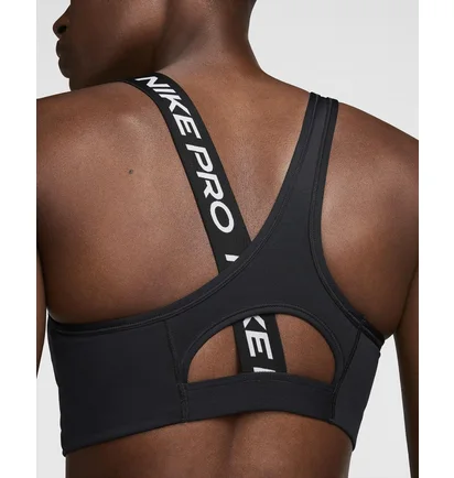 Топ женский Nike Pro Swoosh Asymmetrical Black FV6526-010