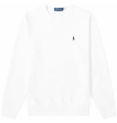 Світшот чоловічий Polo Ralph Lauren Vintage Fleece Crew Sweat White 710766772009