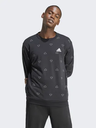 Світшот чоловічий Adidas Monogram Graphic Black IV9354