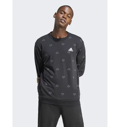 Світшот чоловічий Adidas Monogram Graphic Black IV9354