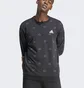 Світшот чоловічий Adidas Monogram Graphic Black IV9354