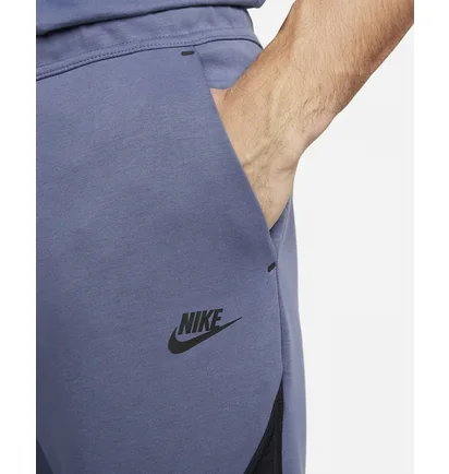Штани чоловічі Nike Sportswear Tech Fleece Black/Blue DR6171-491