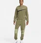 Свитшот мужской Nike Nk Club+ Flc Crew Green Dq4894-222
