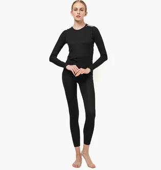 Термобелье женское Helly Hansen Comfort Light Set Black 48675-990
