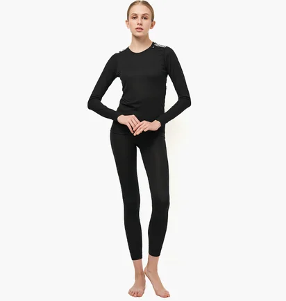 Термобелье женское Helly Hansen Comfort Light Set Black 48675-990