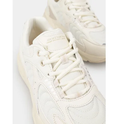 Кроссовки женские Skechers BobS Sport Bobs Bamina 2 Beige/White 117362-NTMT