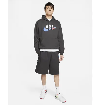 Худі чоловіче Nike Sportswear Standard Issue Grey DZ2513-070