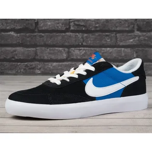 Кроссовки унисекс Nike Sb Heritage Vulc Skate Shoes Black/Blue CD5010-004