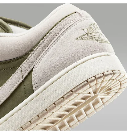 Кроссовки мужские Air Jordan 1 Low Se Beige/Olive HV4089-201