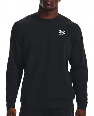 Свитшот мужской Under Armour Essential Fleece Crew Black 1374250-001