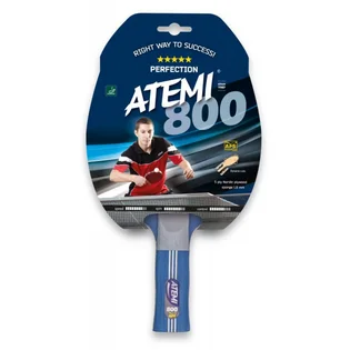 Ракетка для настільного тенісу Atemi 800 Black/Red 10046