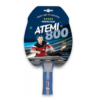 Ракетка для настольного тенниса Atemi 800 Black/Red 10046