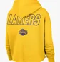 Худі жіноче Nike Los Angeles Lakers Courtside Yellow Dn4735-728
