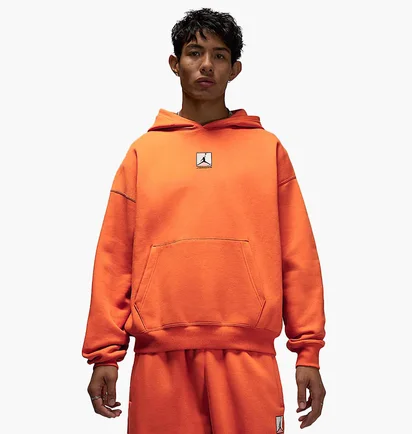 Худи мужское Air Jordan Brooklyn Fleece MenS Graphic Pullover Hoodie Orange HV0544-805