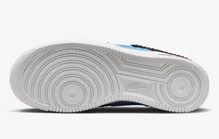 Кроссовки детские Nike Air Force 1 Lv8 Black/Blue DZ5302-001