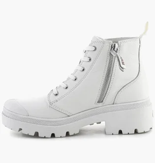 Черевики жіночі Palladium Pallabase Leather White 96905-102-M