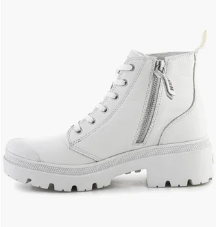 Ботинки женские Palladium Pallabase Leather White 96905-102-M