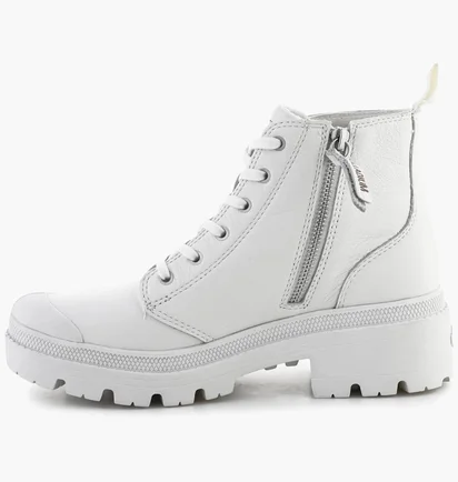 Черевики жіночі Palladium Pallabase Leather White 96905-102-M