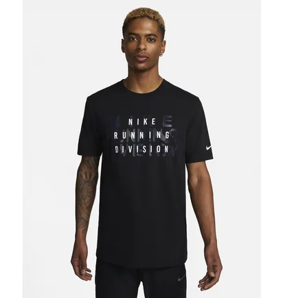 Футболка мужская Nike Dri-Fit Run Division MenS Running T-Shirt Black FJ2356-010