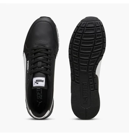 Кроссовки унисекс Puma St Runner V4 Leather Sneakers Black 399068-01