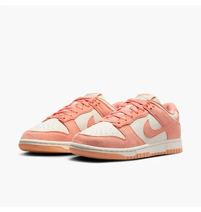 Кроссовки женские Nike Dunk Low White/Peach HJ7673-003