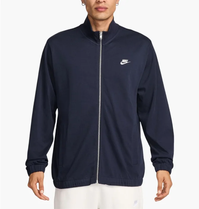 Олимпийка мужская Nike Knit Jkt Blue FQ3426-451