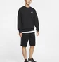 Свитшот мужской Nike M Nsw Club Crw Ft Black BV2666-010
