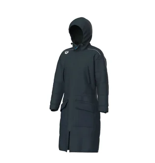 Куртка унисекс Arena Team Parka Solid Black 004914-530