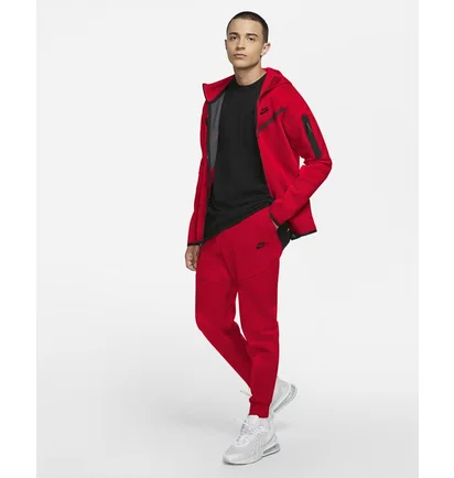 Штани чоловічі Nike Tech Fleece Red CU4495-657
