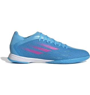 Футзалки унисекс Adidas Indoor Soccer Shoes X Speedflow.3 In Light Blue GW7489