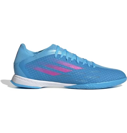 Футзалки унісекс Adidas Indoor Soccer Shoes X Speedflow.3 In Light Blue GW7489