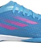 Футзалки унісекс Adidas Indoor Soccer Shoes X Speedflow.3 In Light Blue GW7489